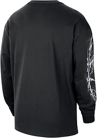 Nike Men's San Antonio Spurs Off-Court Max 90 Long Sleeve T-shirt