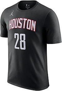 Nike Men's Houston Rockets Alperen Sengun Statement Name & Number Short Sleeve T-shirt