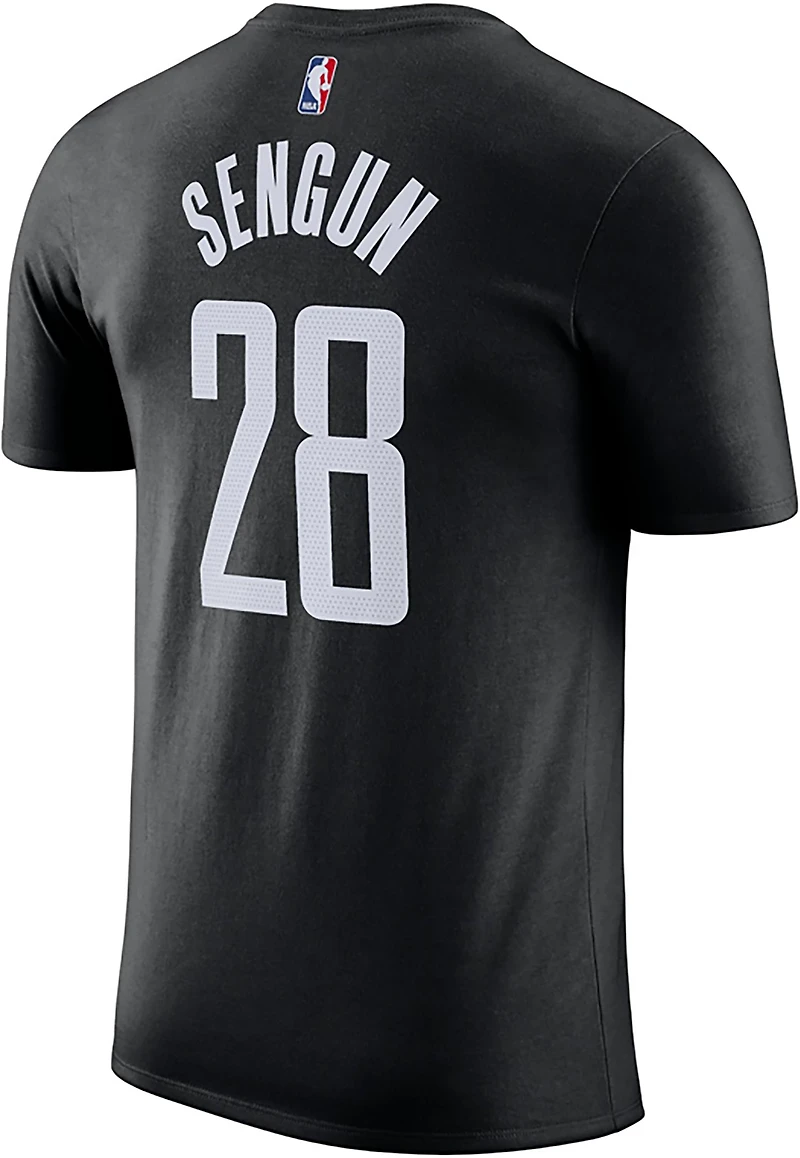 Nike Men's Houston Rockets Alperen Sengun Statement Name & Number Short Sleeve T-shirt