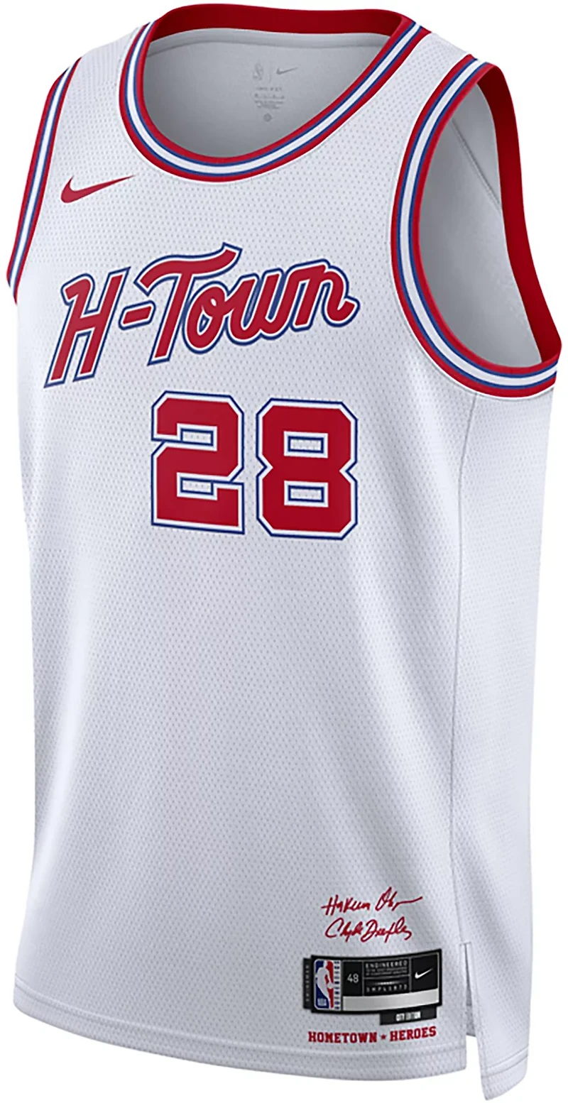 Nike Men's Houston Rockets City Edition 2023/24 Alperen Sengun #28 Swingman Jersey