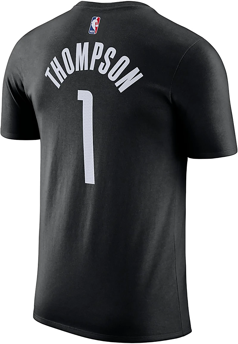 Nike Men's Houston Rockets Amen Thompson Statement Name & Number Short Sleeve T-shirt