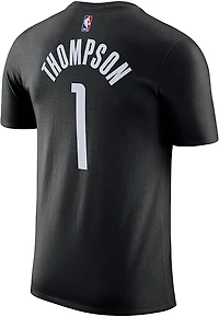 Nike Men's Houston Rockets Amen Thompson Statement Name & Number Short Sleeve T-shirt