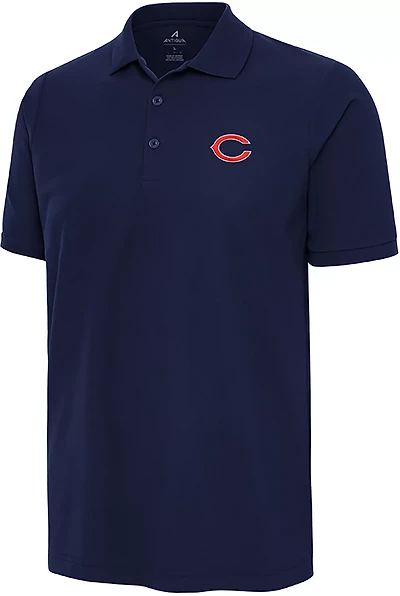 Antigua Men's Chicago Bears Legacy Pique Polo Shirt