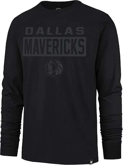 '47 Dallas Mavericks Iced Framework Franklin Long Sleeve Graphic T-shirt