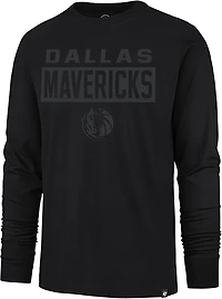 '47 Dallas Mavericks Iced Framework Franklin Long Sleeve Graphic T-shirt