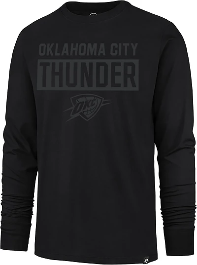 '47 Oklahoma City Thunder Iced Framework Franklin Long Sleeve Graphic T-shirt