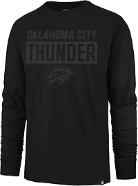 '47 Oklahoma City Thunder Iced Framework Franklin Long Sleeve Graphic T-shirt