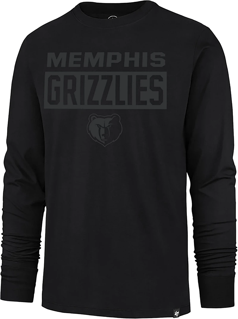 '47 Memphis Grizzlies Iced Framework Franklin Long Sleeve Graphic T-shirt
