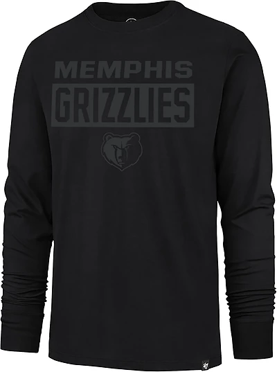 '47 Memphis Grizzlies Iced Framework Franklin Long Sleeve Graphic T-shirt