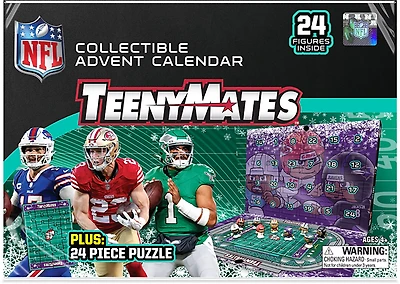 Teeny Mates NFL 2025 Advent Calendar