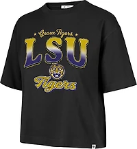 '47 Women's LSU Tigers Vibe Check Reed City Short Sleeve T-shirt