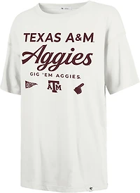 '47 Women's Texas A&M Aggies Show Off Sadie Short Sleeve T-shirt