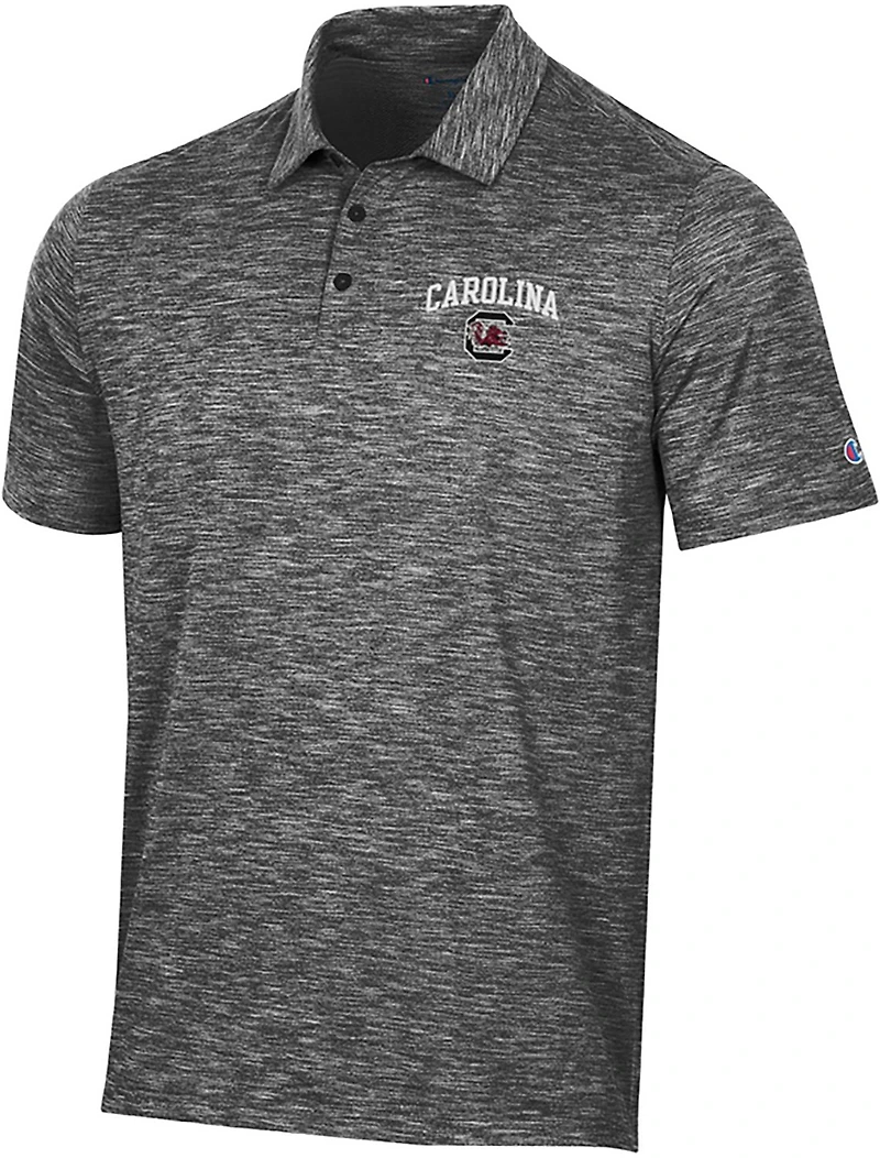 Champion Men's South Carolina Gamecocks Micro Mesh Sport Polo Shirt