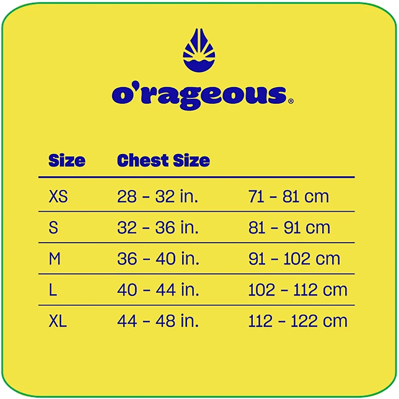 O'Rageous Men's Neoprene Life Vest