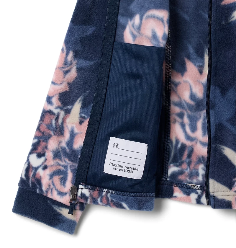 Columbia Sportswear Girls' Benton Springs II Printed Fleece Jacket