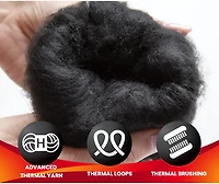 Heat Holders Men's Lite Mavrick Merino Twist Wool Crew Socks