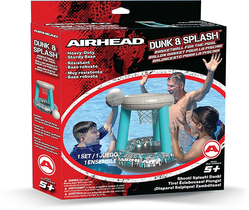 Airhead Dunk N Splash Basketball Set