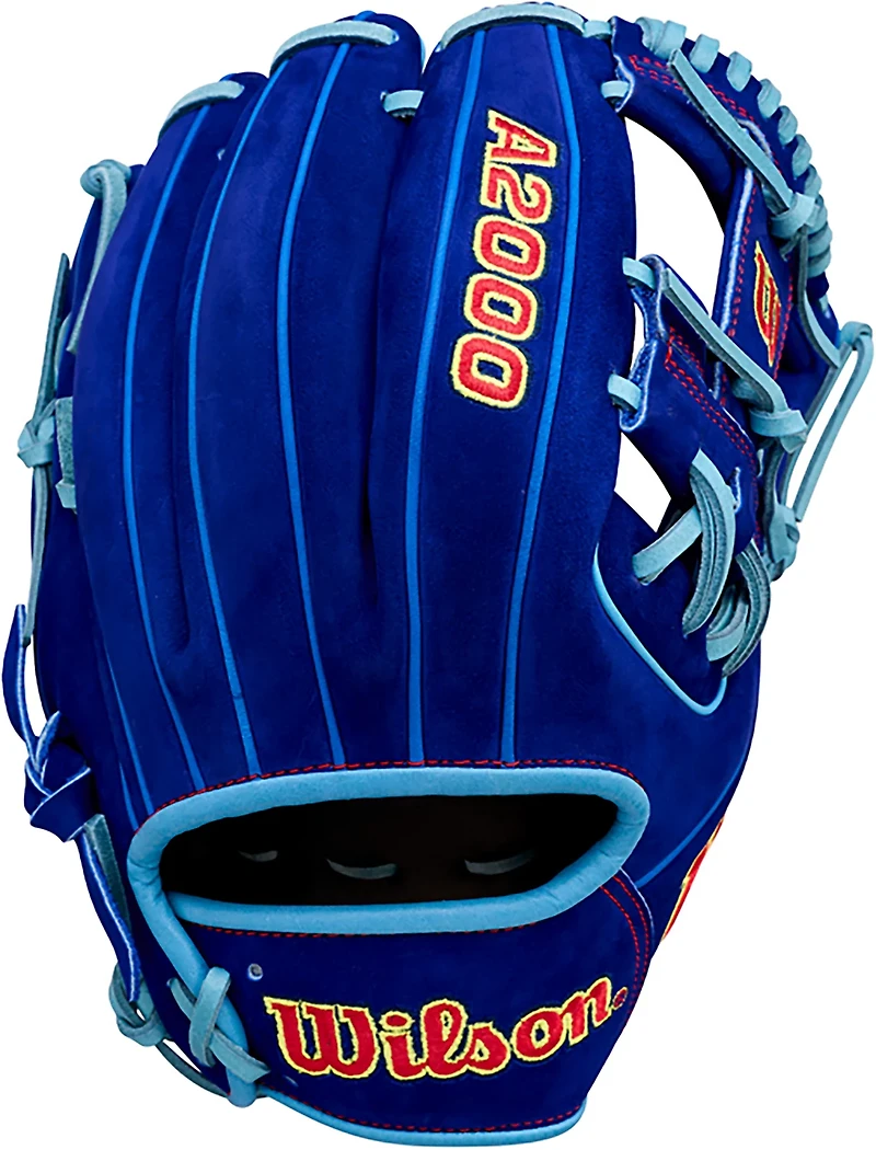Wilson 11.5 in. 1786 Big League Chew Blue Raspberry Baseball Fielding Glove