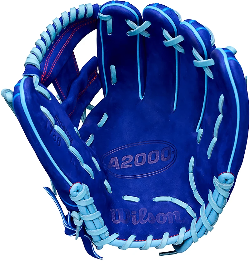 Wilson 11.5 in. 1786 Big League Chew Blue Raspberry Baseball Fielding Glove