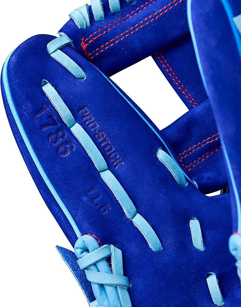 Wilson 11.5 in. 1786 Big League Chew Blue Raspberry Baseball Fielding Glove