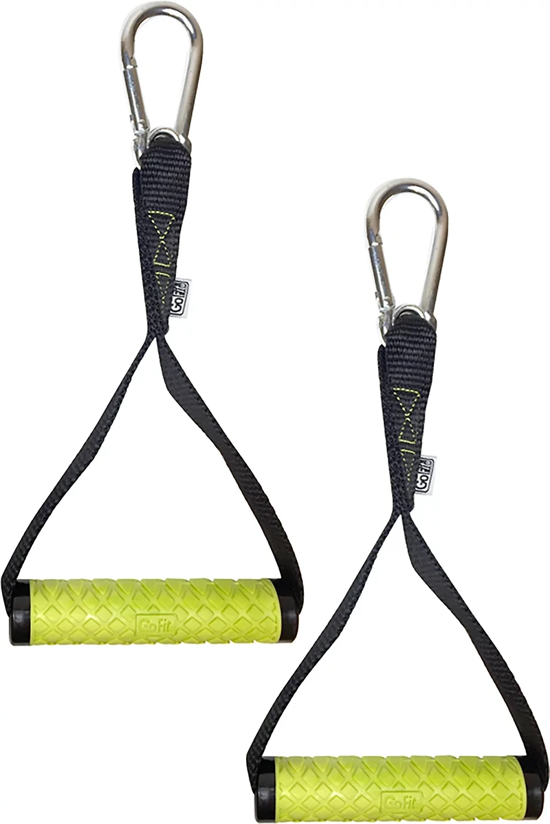 GoFit Rubber Resistance Training System Extreme Tube Handles