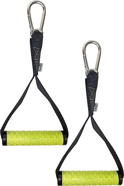 GoFit Rubber Resistance Training System Extreme Tube Handles