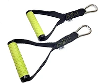 GoFit Rubber Resistance Training System Extreme Tube Handles