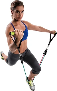 GoFit Rubber Resistance Training System Extreme Tube Handles