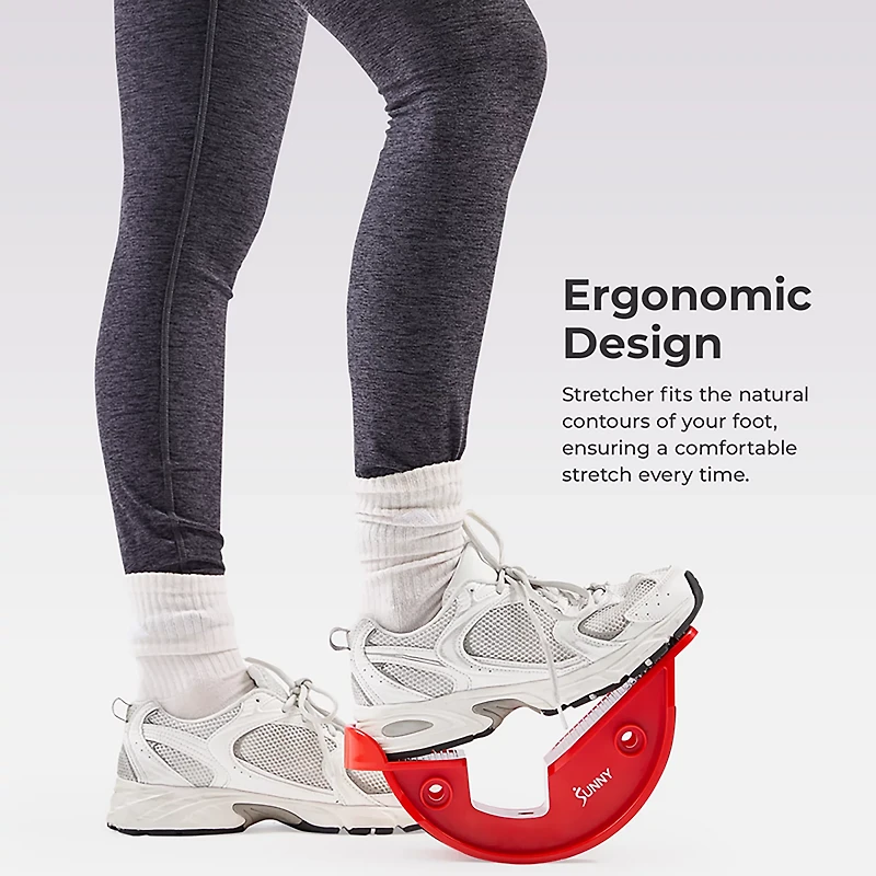 Sunny Health & Fitness Calf Hamstring Stretcher Foot Rocker