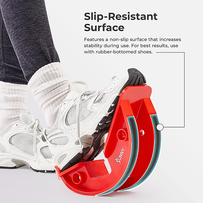 Sunny Health & Fitness Calf Hamstring Stretcher Foot Rocker