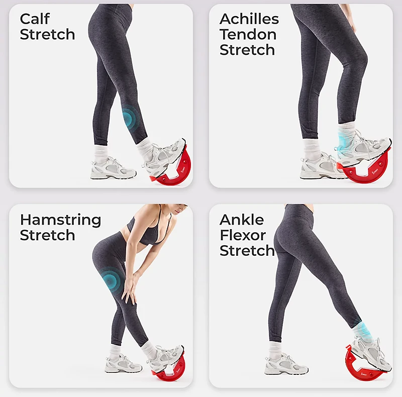 Sunny Health & Fitness Calf Hamstring Stretcher Foot Rocker