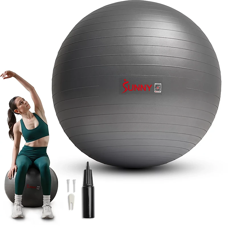 Sunny Health & Fitness Premium Yoga Ball