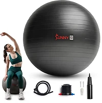 Sunny Health & Fitness Premium Yoga Ball