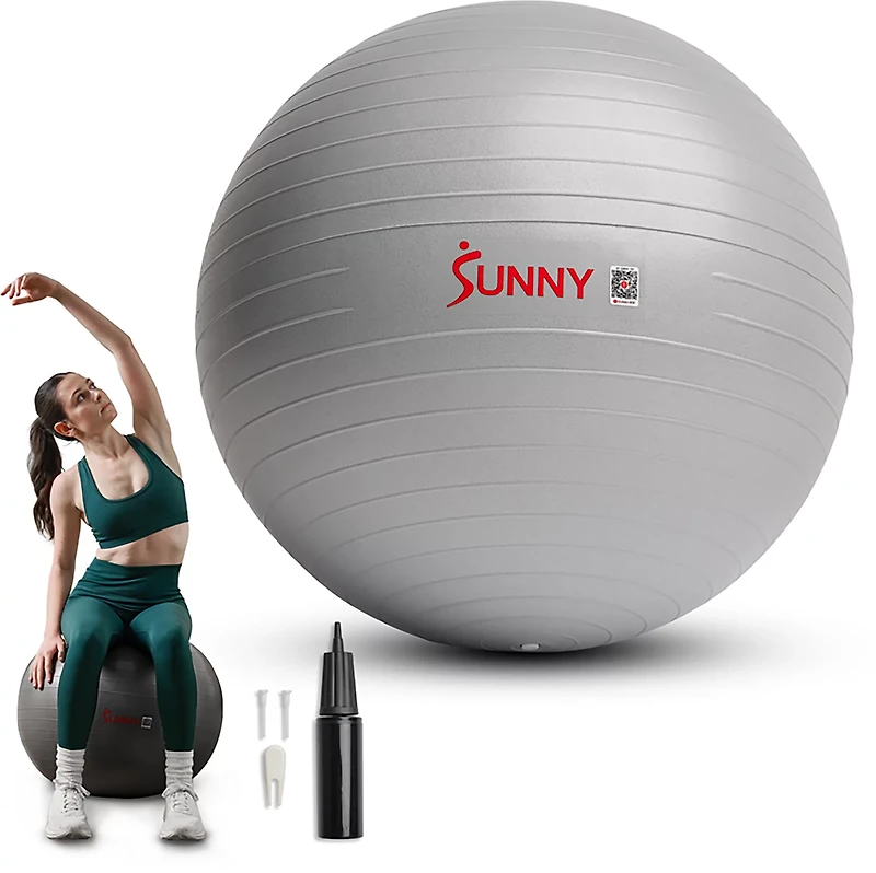 Sunny Health & Fitness Premium Yoga Ball