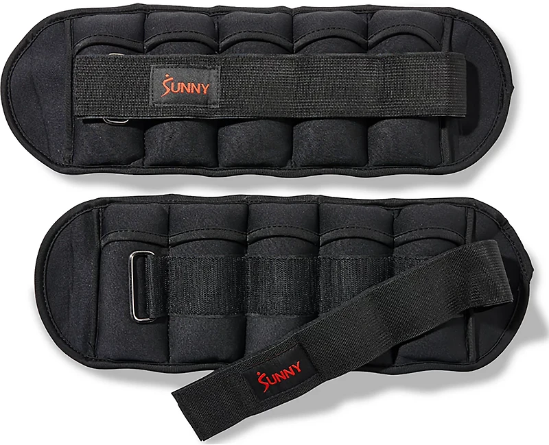 Sunny Health & Fitness Adjustable Ankle Weights