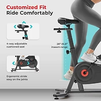 Sunny Health & Fitness ACTIVE 100 Smart Magnetic Cycling Exercise Bike