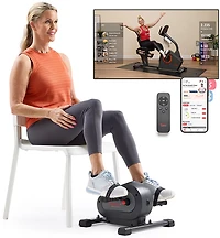 Sunny Health & Fitness SMART Motorized 18 Level Mini Exercise Bike