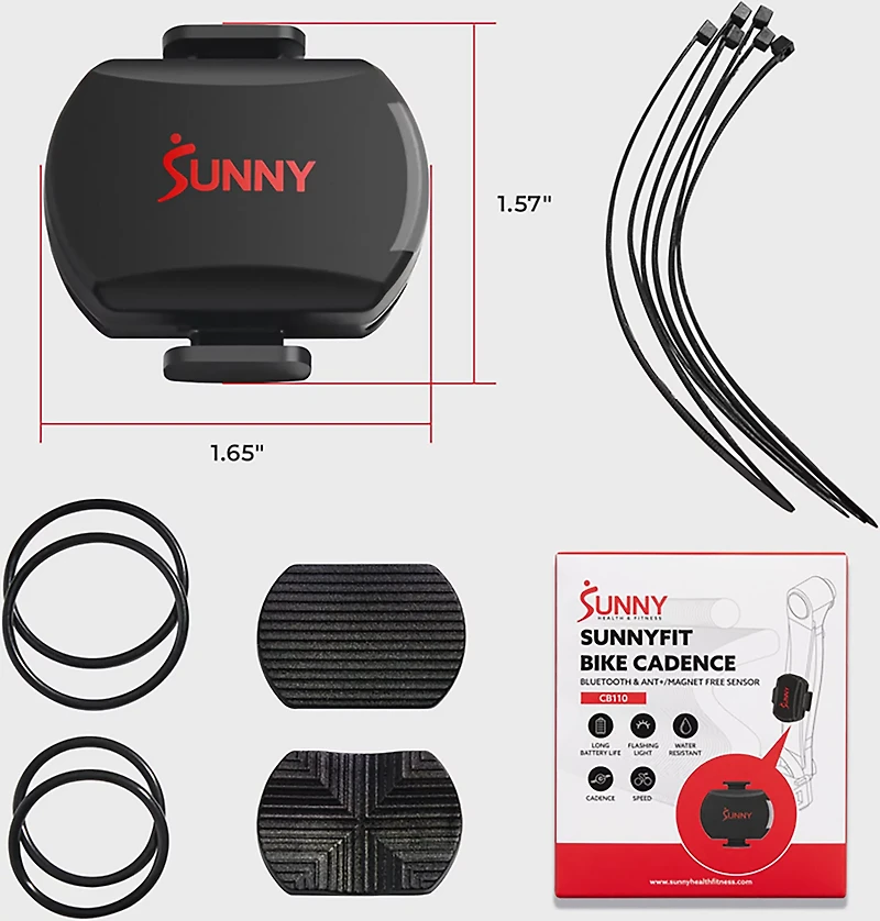 Sunny Health & Fitness SunnyFit Bike Cadence