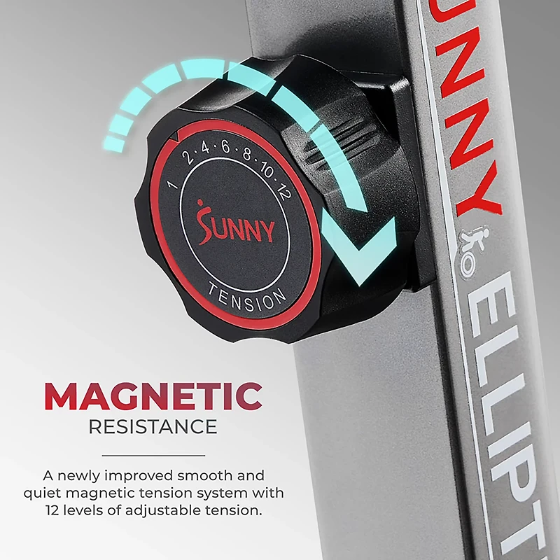 Sunny Health & Fitness Elite Interactive Cross Training Elliptical