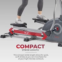 Sunny Health & Fitness Elite Interactive Cross Training Elliptical