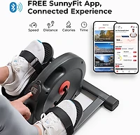 Sunny Health & Fitness SMART Compact Mini Elliptical