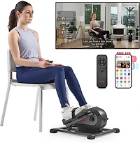 Sunny Health & Fitness SMART Motorized 18-Level Mini Elliptical