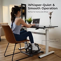 Sunny Health & Fitness SMART Motorized 18-Level Mini Elliptical