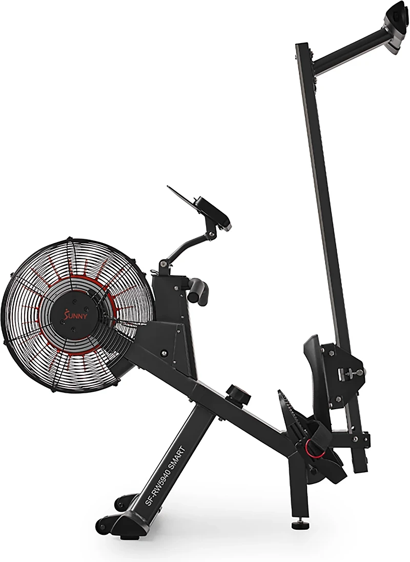 Sunny Health & Fitness Premium Smart Magnetic Air Rower