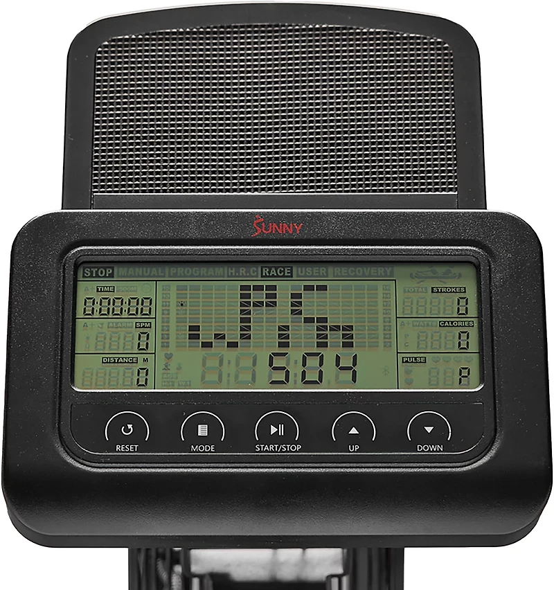 Sunny Health & Fitness Premium Smart Magnetic Air Rower