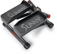 Sunny Health & Fitness Smart Twist Stepper with Resistance Bands