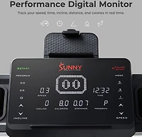 Sunny Health & Fitness Commercial Ultimate Incline/Decline Treadmill