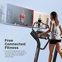 Sunny Health & Fitness Commercial Ultimate Incline/Decline Treadmill