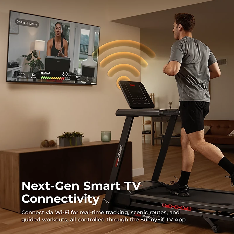 Sunny Health & Fitness Excel Smart Incline/Decline Treadmill