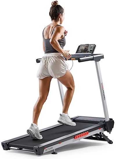 Sunny Health & Fitness Pace 500 Smart Auto Incline Treadmill